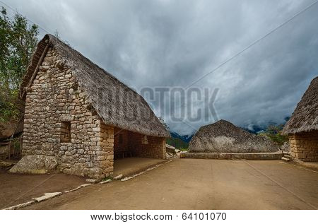 Ceremonial Rock Of Machu Picchu