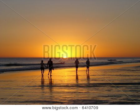 Kävely Sunset
