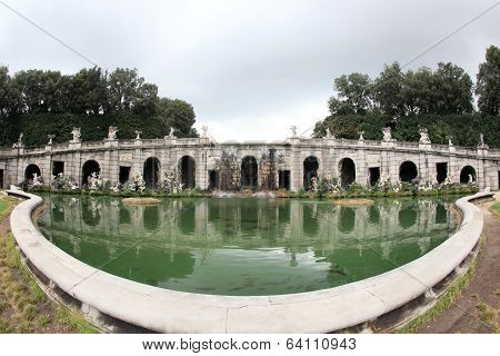 Caserta Palace garden