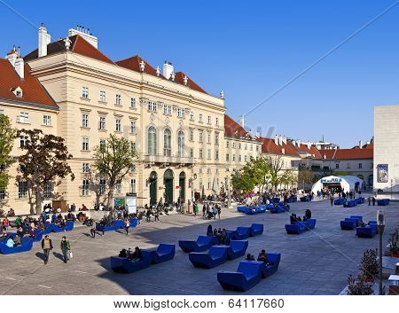 The Museumsquartier Of The City Of Vienna - Austria