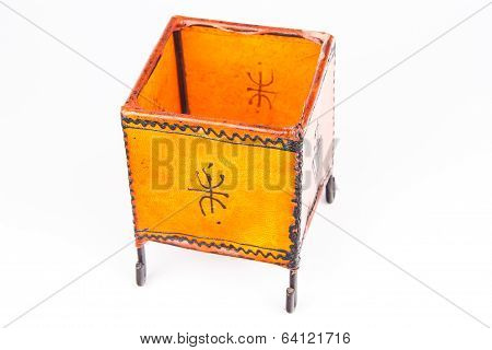 Moroccan Lantern isolated on white background