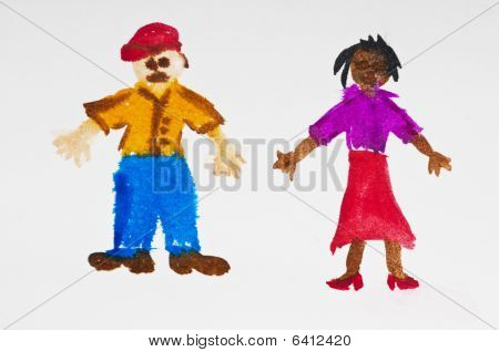 Pintura de aquarela Childs
