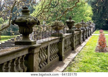 Scenery In The Park Buchlovice