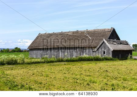 Old farm in Visingso in Sweden