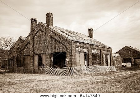 Old Building Falling Apart