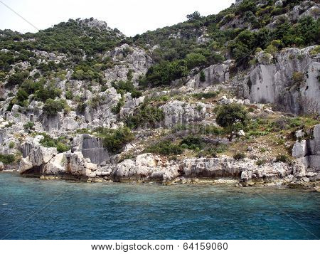 Sea and mountains