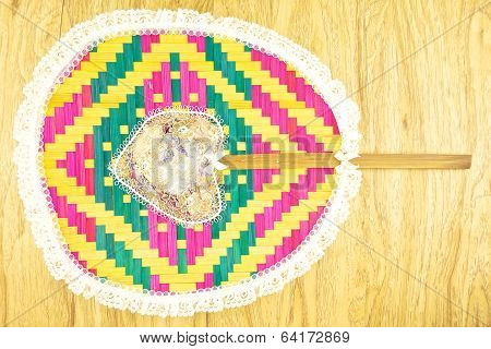 Front Of Colorful Weave Blow With Camphor Aroma