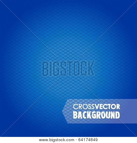 cross blue background