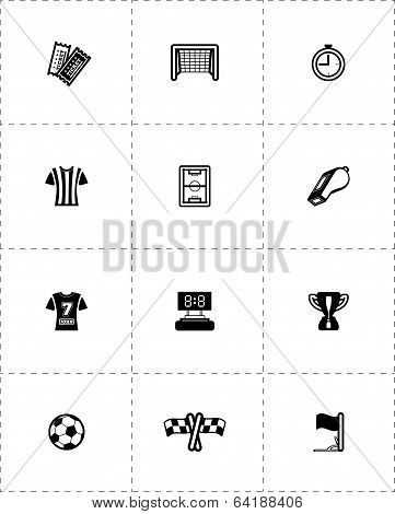 Soccer icon set