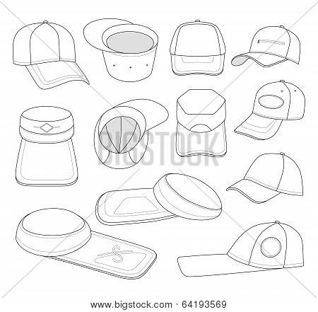 Cap Template Set