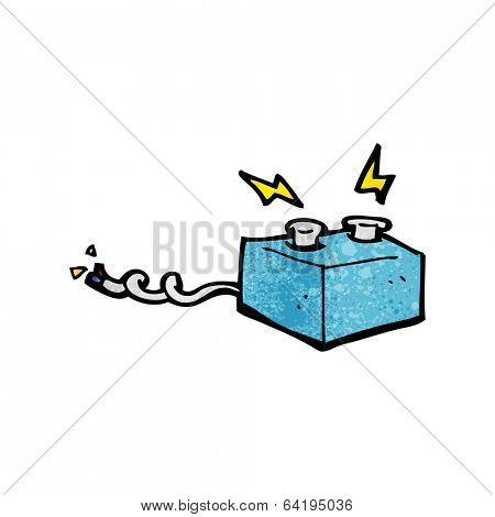 cartoon battery