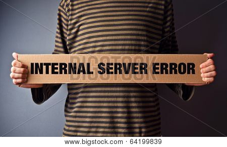 Http Error 500, Server Error Page Concept