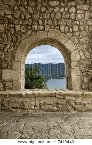 Medieval de la ventana