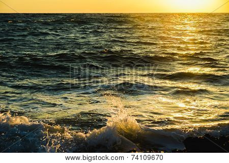 Soltse Rise Of The Sea In The Morning
