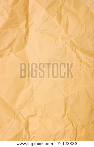 Crumpled wrapping paper, abstract background