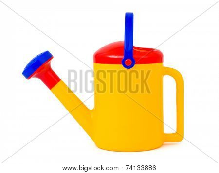 Watering can isolated on white background