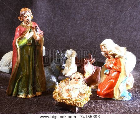 Holy Family In The Tradition Of Christmas