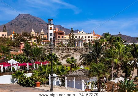Beach Las Americas in Tenerife island - Canary Spain