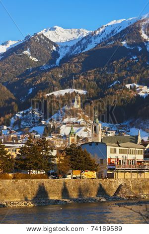Castle Schwaz in Austria - architecture and travel background