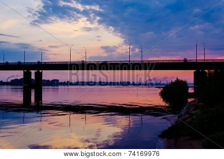 bridge over dvina
