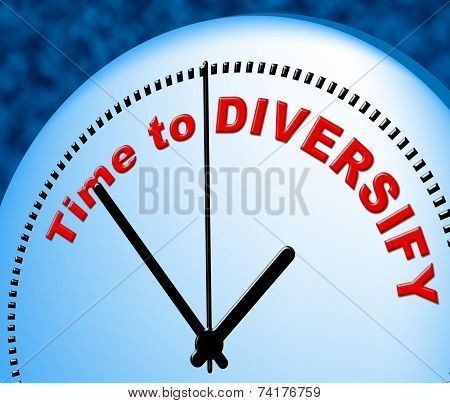 Time To Diversify Indicates At The Moment And Currently