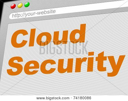 Cloud Computing Indicates Network Server And Connect