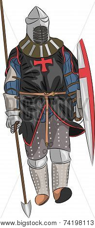 Vector Medieval Knight