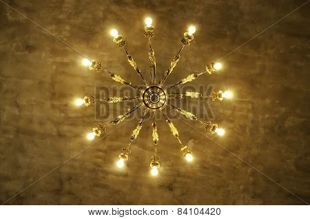 Old chandelier