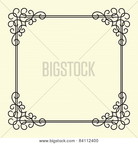 Twirl Vintage Frame