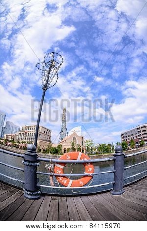 Life Buoy At Minato Mirai