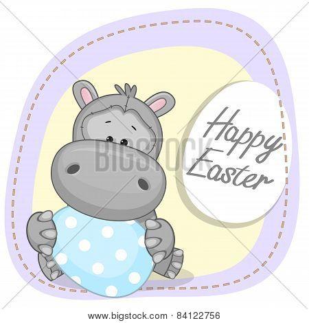 Hippo With Egg