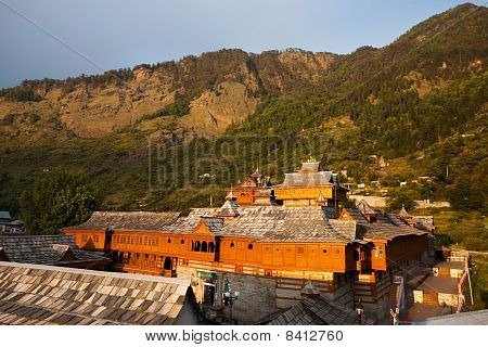 Bhimakali hinduistisk tempel kompleks tag