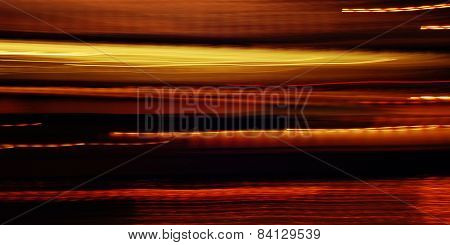 Abstract Light Trails Photo. Light Trails, Long Exposure Photo.
