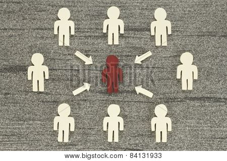 Graph opinion influence