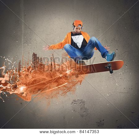 Reckless boy