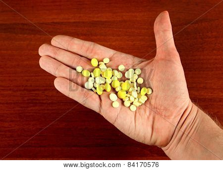 Pills On The Hand