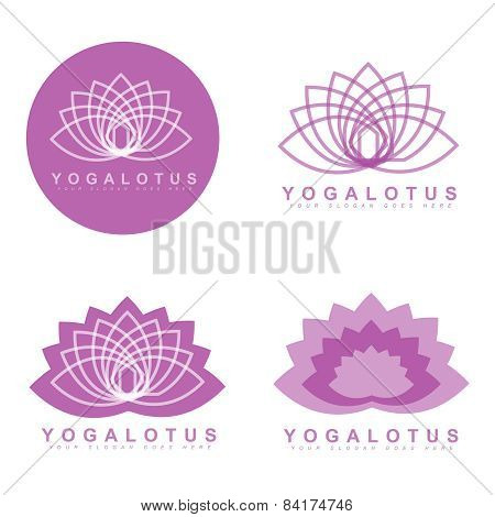 Yoga Lotus Logo