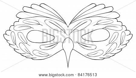 Happy Holiday - Mask Of Bird With A Cirrus