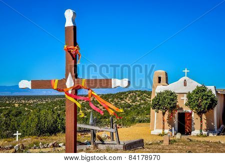 Cross and Historic Church