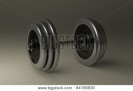 Adjustable Metallic Dumbbell