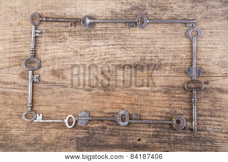 keys on the table