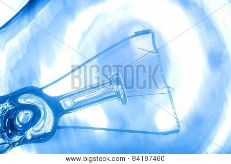 blue electric light