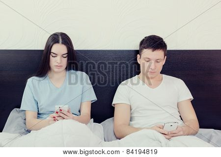Searching Or Browsing Over Internet And Texting In Chat With Other People