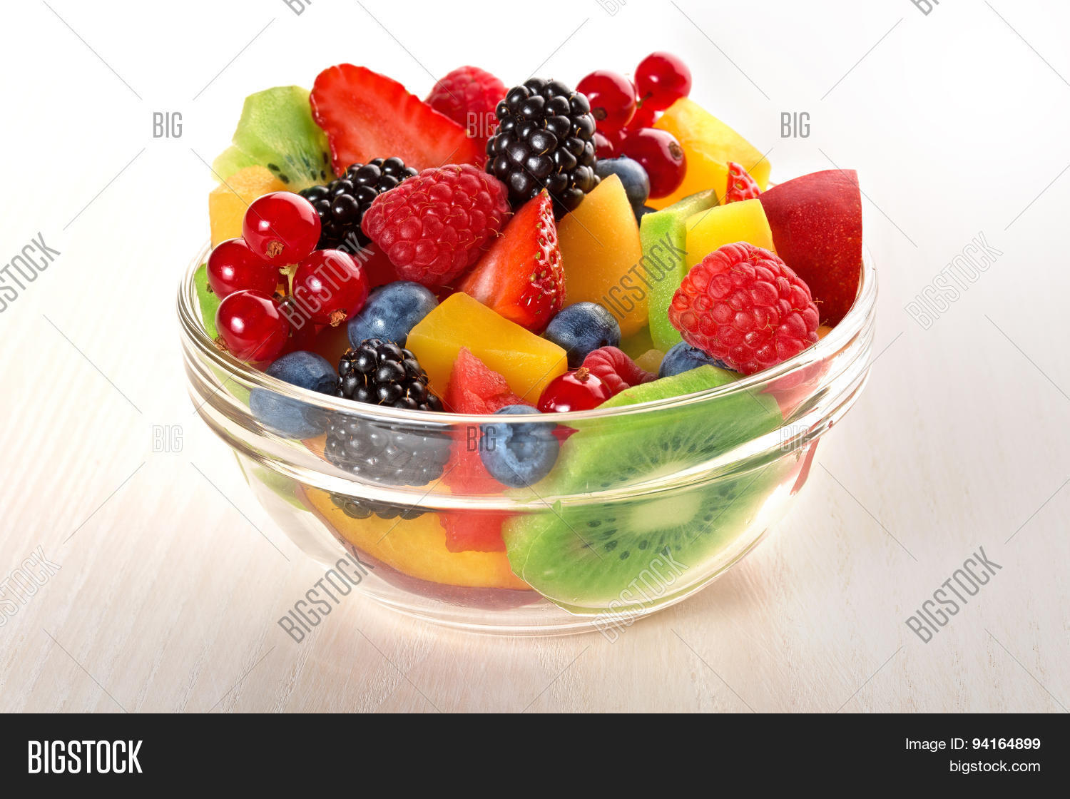 Serving Fruit Salad Image & Photo (Free Trial) Bigstock