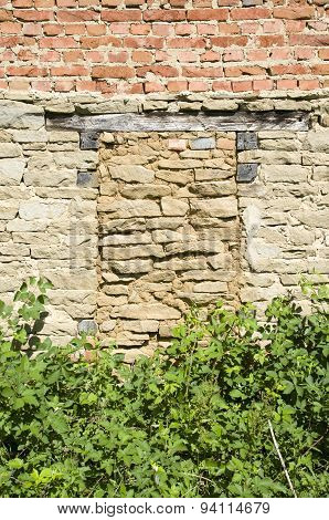 Immured Old Stone Door,  Bulgaria