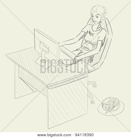 Girl online