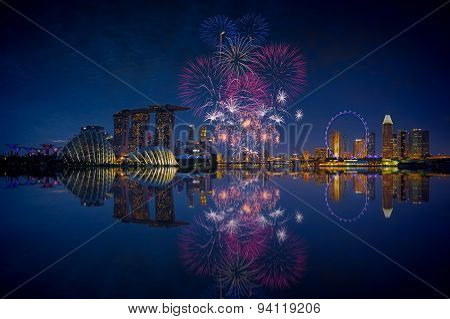 Singapore Fireworks