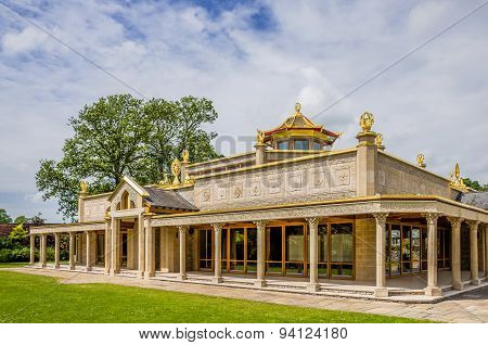 Buddist temple at Conishead Priory, Ulverston.