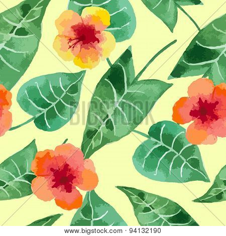 Watercolor Seamless Pattern