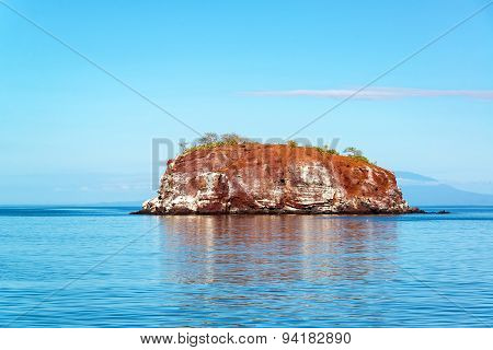 Small Island In The Galapagos Islands